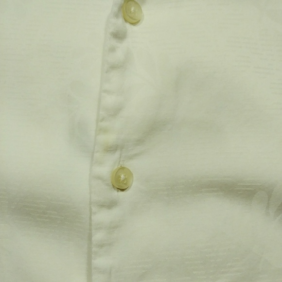 Large Tommy Bahama White Floral Shirt - Picture 3 of 7